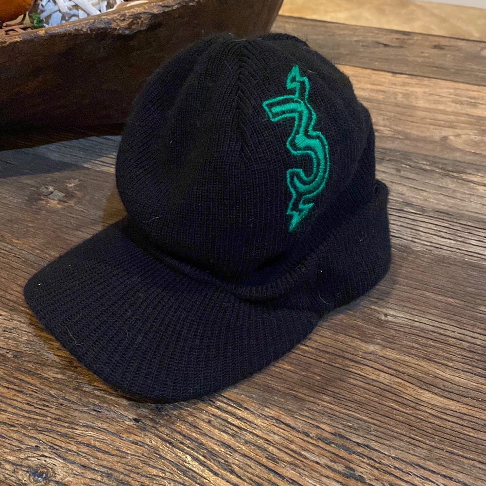Diesel knit beanie with brim